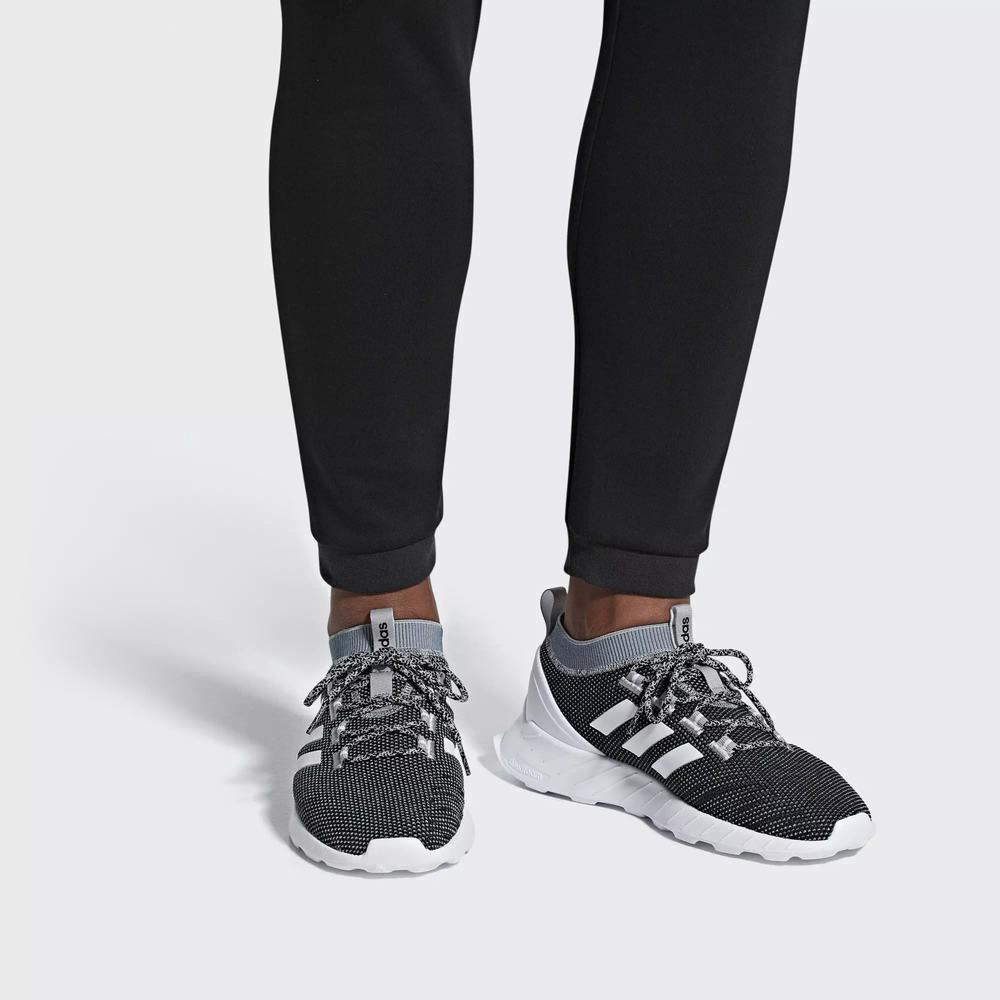 Adidas Questar Rise Tenis Negros Para Hombre (MX-35105)